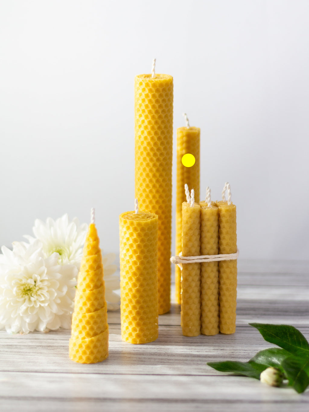 Vela de miel- (Pack de 12 unidades)15m x 1.5 de diámetro.
