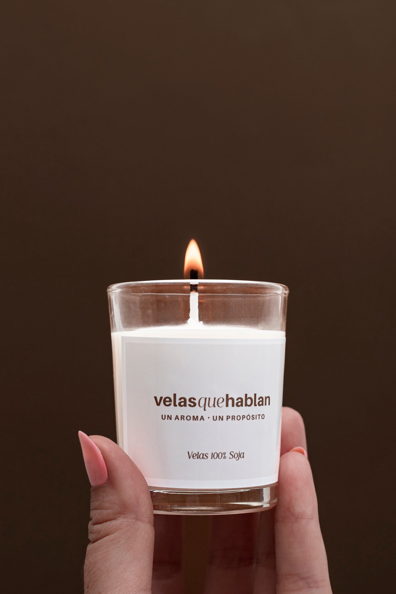 Vela de soja aromática- Línea Clásica- Mod. Small 60 grs.