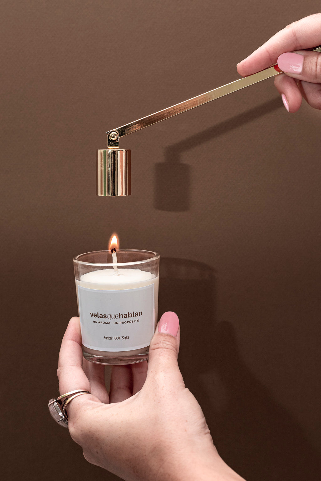 Vela de soja aromática- Línea Clásica- Mod. Small 60 grs.