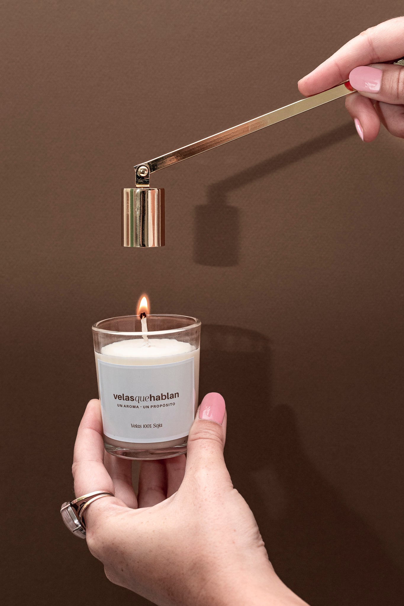 Vela de soja aromática- Línea Clásica- Mod. Small 60 grs.