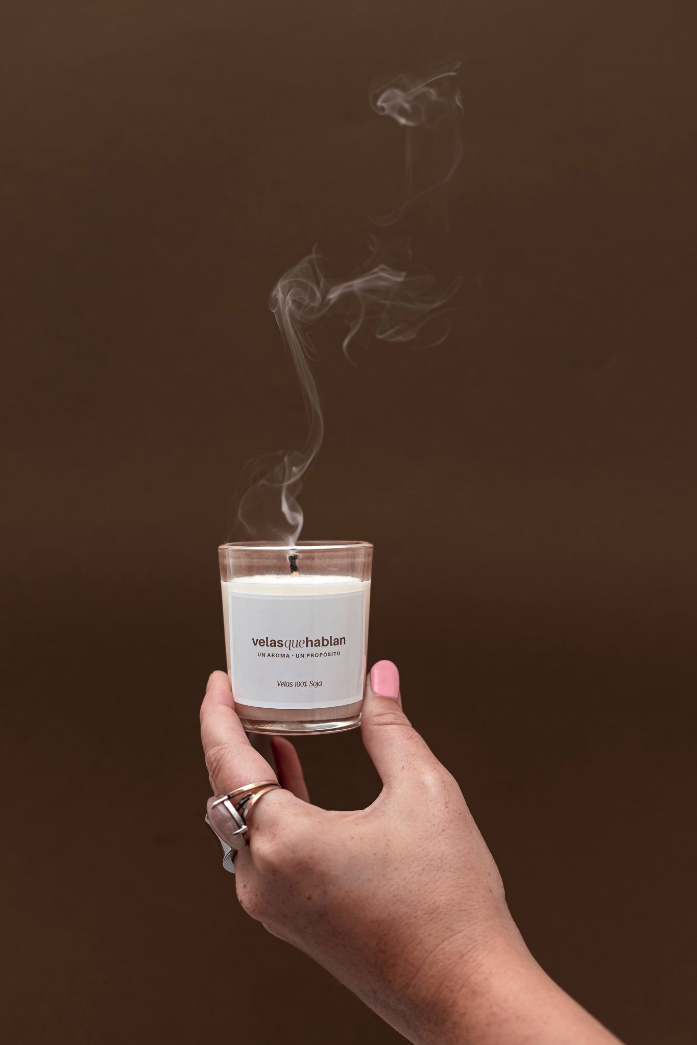 Vela de soja aromática- Línea Clásica- Mod. Small 60 grs.